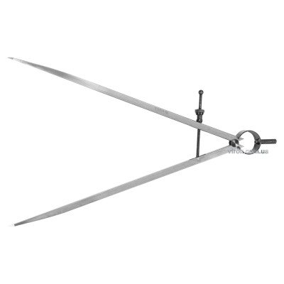 Циркуль разметочный с винтовым фиксатором YATO 300 мм YT-72108