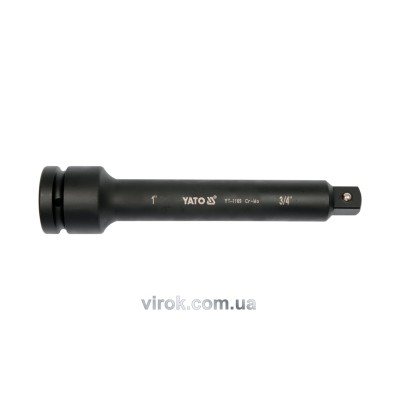 Удлинитель YATO с переходником 1" - 3/4" 250 мм YT-1169