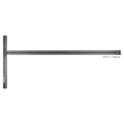 Угольник алюминиевый Т-образный для раскроя гипсокартонных плит YATO 50 х 122 см YT-70855