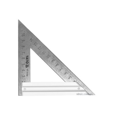 Угольник плотницкий металлический YATO 170 мм YT-70780