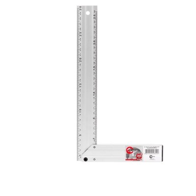 Угольник строительный алюминиевый 300мм Intertool MT-2062