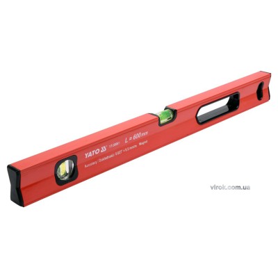 Уровень магнитный алюминиевый YATO 60 cм YT-30061
