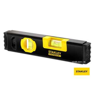 Уровень STANLEY "Classic Box Level TORPEDO" 23 см 2 капсулы алюминиевый корпус с магнитами FMHT42884-1 Уровень STANLEY "Classic Box Level TORPEDO" 23 см 2 капсулы алюминиевый корпус с магнитами FMHT42884-1