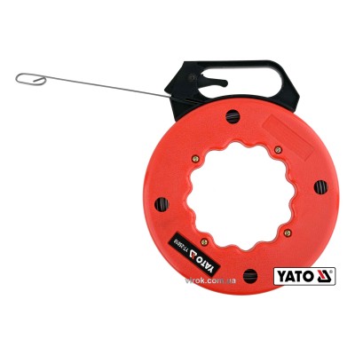 Устройство для протягивания кабелей на катушке YATO 15.3 м 3 х 1.5 мм YT-25010