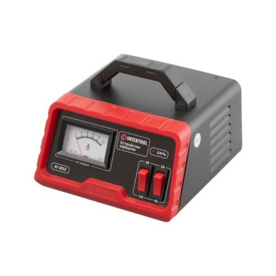 Устройство зарядное для аккумуляторов 6/12 В, 2/4 А, 4-45 Ач, с трансформатором Intertool AT-3032