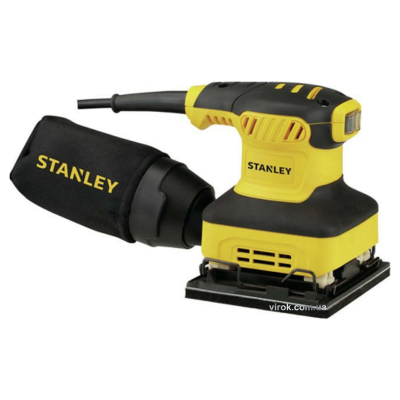 Вибрационная шлифмашина STANLEY 240 Вт 110 х 104 мм 1.6 мм SS24 Вибрационная шлифмашина STANLEY 240 Вт 110 х 104 мм 1.6 мм SS24