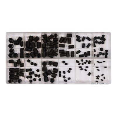 Винты с плоским наконечником YATO 160 шт YT-06777