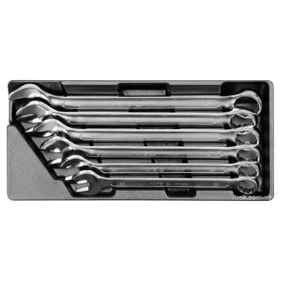 Вклад для инструментального шкафа YATO набор комбинированных ключей 22-32 мм 6 шт YT-5532