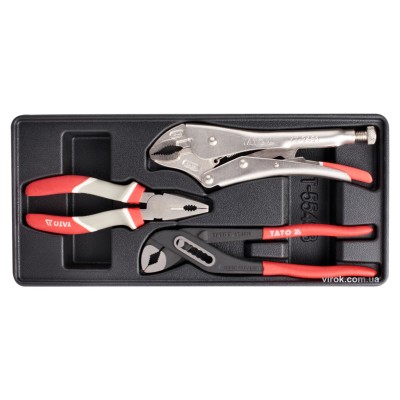 Вклад для инструментального шкафа YATO щипцы 3 шт YT-55463