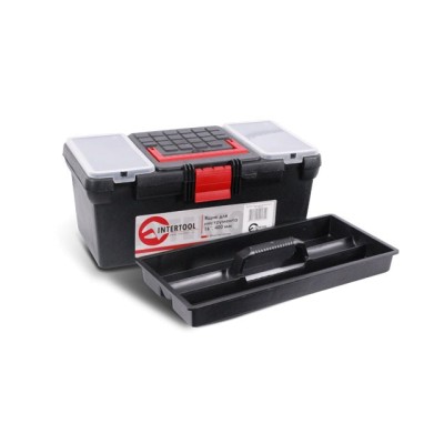 Ящик для инструментов 16" 396*216*164мм Intertool BX-0016