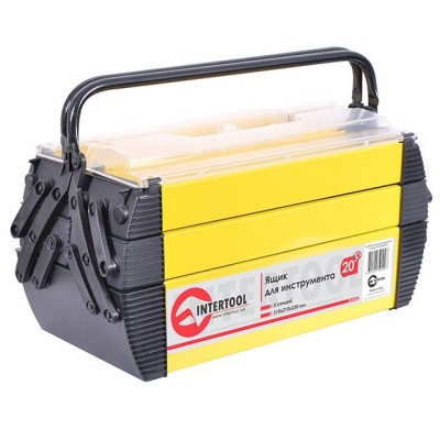 Ящик для инструментов 20", 5 секций, 515*210*230 мм Intertool BX-5020