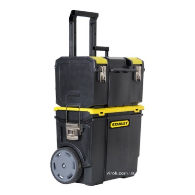 Ящик для инструментов на колесах STANLEY "Mobile WorkCenter" 47.5 х 28.4 х 63 см 2 секции 1-70-326
