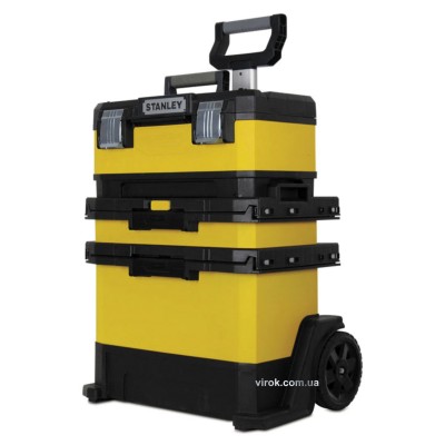 Ящик для инструментов на колесах STANLEY "Rolling Workshop" 57 х 41 х 72 см 1-95-621