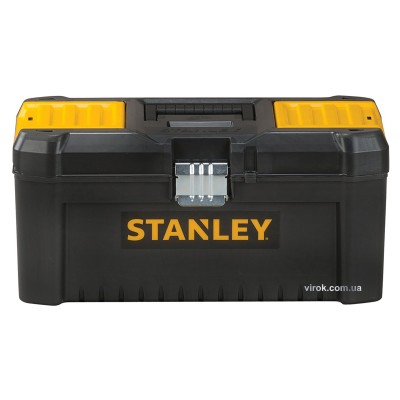 Ящик для инструментов пластиковый 16" STANLEY 20 х 19.5 х 41 см с металлическими замками STST1-75518