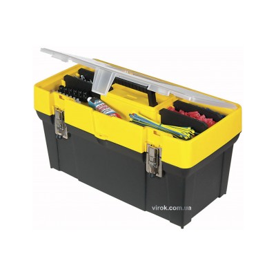 Ящик для инструментов пластиковый 19" STANLEY "Classic" с органайзером 1-93-285