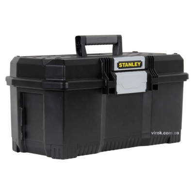 Ящик для инструментов пластиковый 24" STANLEY "One Latch" 60.5 x 28.7 x 28.7 см 1-97-510 Ящик для инструментов пластиковый 24" STANLEY "One Latch" 60.5 x 28.7 x 28.7 см 1-97-510
