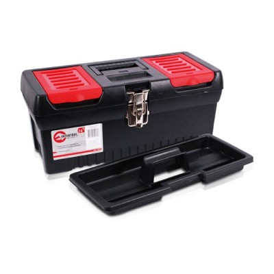 Ящик для інструментів із металевими замками 16" 396*216*164мм [BX-1016] Intertool BX-1016