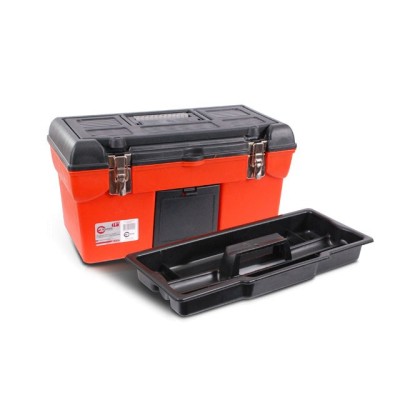 Ящик для інструментів із металевими замками 19" 483*242*240мм Intertool BX-1119