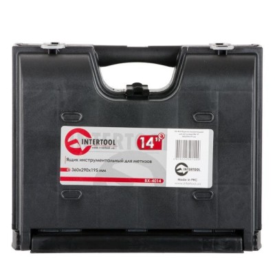 Ящик инструментальный для метизов 14" 360*290*195мм Intertool BX-4014