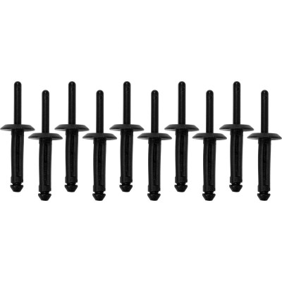 Заклепки пластикові YATO, 5.0x17.2 мм, 10 шт.Nylon YT-35982