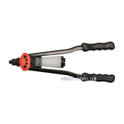 Заклепочник двуручный YATO для заклепок ?=2.4, 3.2, 4, 4.8, 6.4 мм 380 мм YT-36095