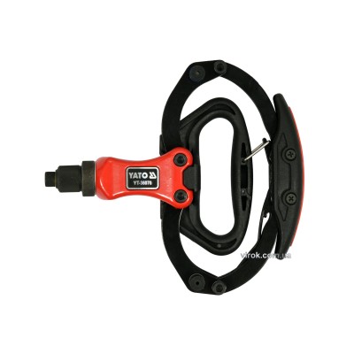 Заклепочник YATO для заклепок ?=2.4, 3.2, 4, 4.8 мм 190-270 мм YT-36070