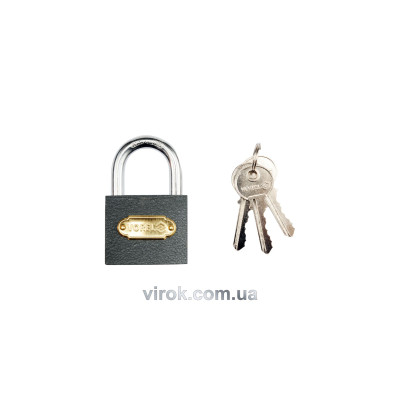 Замок навесной чугунный VOREL 32 мм 77061 Замок навесной чугунный VOREL 32 мм 77061