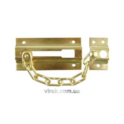 Замок-цепь для дверей латунный VOREL 77900 Замок-цепь для дверей латунный VOREL 77900