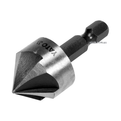 Зенковка коническая по металлу YATO HEX- 1/4" 20.5 x 45 мм HSS YT-44726