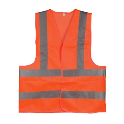 Жилет сигнальний оранжевий XL (60*70см), 120 гр/м2 Intertool SP-2028