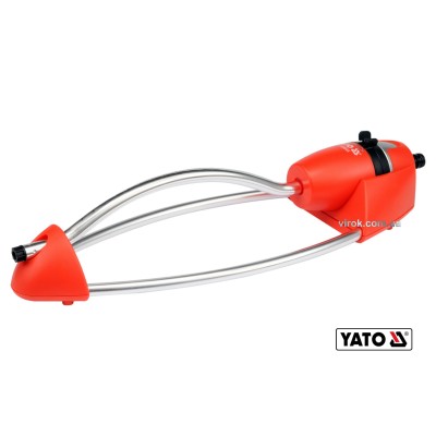 Зрошувач осциляційний YATO до шлангу 1/2", 17 отворів, ABS-пластик + алюміній YT-99845