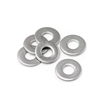 Шайба плоская 16 мм DIN 125 цинк белый (пач. 25шт) APRO 7O16-2