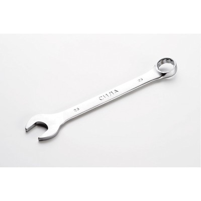 Ключ ріжково-накидний полірований CrV 23мм СИЛА 201073