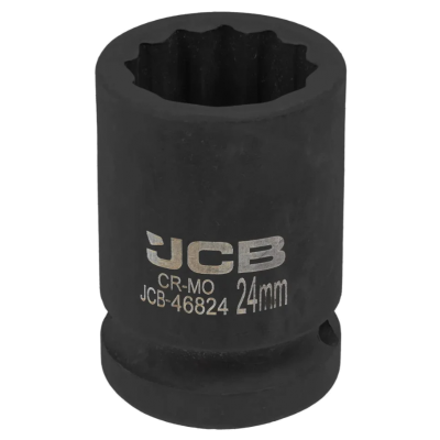 Головка торцева ударна 3/4" 24 мм (12-гранна) JCB Tools JCB-46824