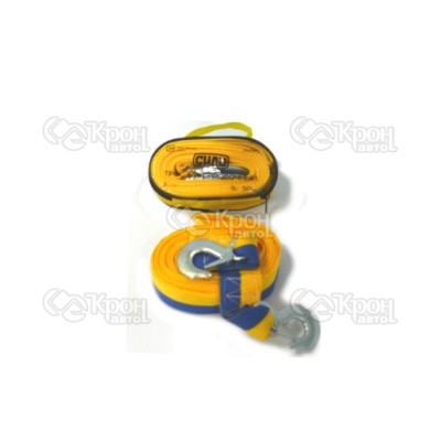 Трос буксирувальний 6м*50мм 3 тонни. (гак) (сумка) СИЛА 284007