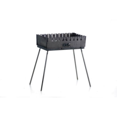 Мангал раскладной (кейс) толщина 2мм на 10 шампуров СИЛА 960106