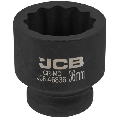 Головка торцева ударна 3/4" 36 мм (12-гранна) JCB Tools JCB-46836