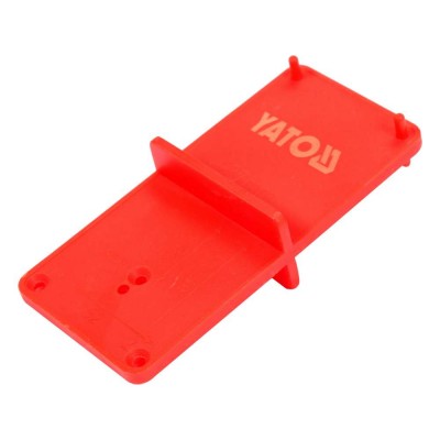 Шаблон розмічальний Yato для встановлення дверних завісів 35/40 мм, 85х 40х 22 мм YT-44135