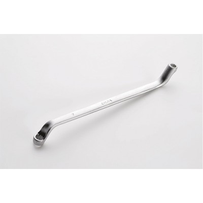 Ключ накидной двусторонний CrV 6x7мм СИЛА 201308