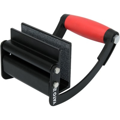 Ручка для перенесення г/к плит та дощок Yato: 190х 150 мм, глиб.- 110 мм, для матеріалів t≤ 24 мм YT-37441