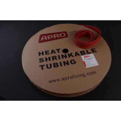 Термозбіжна трубка 6мм червоний 100м APRO ZRB-6R