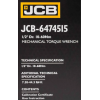 Динамометрический ключ 1/2" (10-60 Нм) JCB Tools JCB-6474515