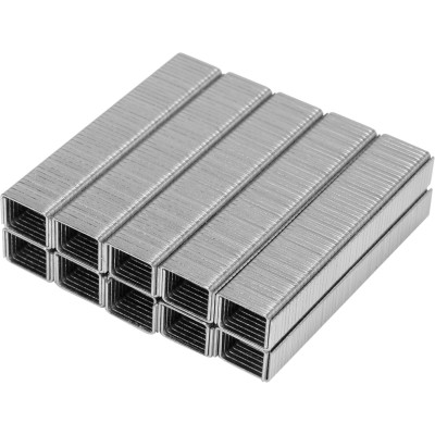 Скобі до степлера Yato YT-70020 i YT-70021: h= 10 мм, b= 11.3 мм, t= 1.2х 0,52 мм, уп. 1000 шт. YT-70272