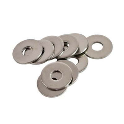 Шайба увеличенная  8 мм DIN 9021 цинк белый (пач. 50шт) APRO 7N08-2