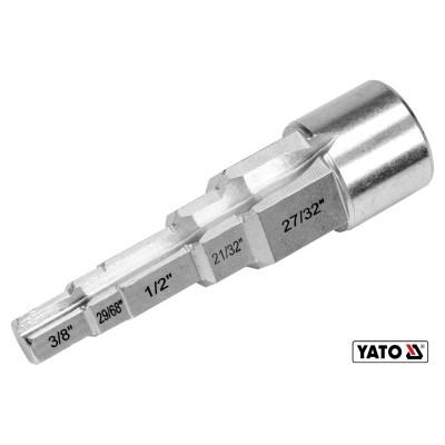 Ключ ступенчатый Yato 1/2 "до головок 3/8" 29/68 "1/2" 21/32 "27/32" Cr-V YT-03317