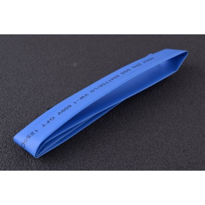 Термоусаживаемая трубка 20мм синий (пак 1мx20шт) APRO ZRG-20BL