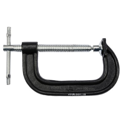 Струбцина G-образная VOREL 100 мм 38432 Струбцина G-образная VOREL 100 мм 38432