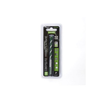 Свердло універсальне 10*120 мм APRO 830289