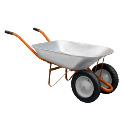 Тачка будівельна двоколісна 78л 170кг колесо 14" FLORA 5056604
