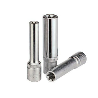 1/4 "Головка головка Torx E12, L=50 мм FORCE 5265012 1/4 "Головка головка Torx E12, L=50 мм FORCE 5265012